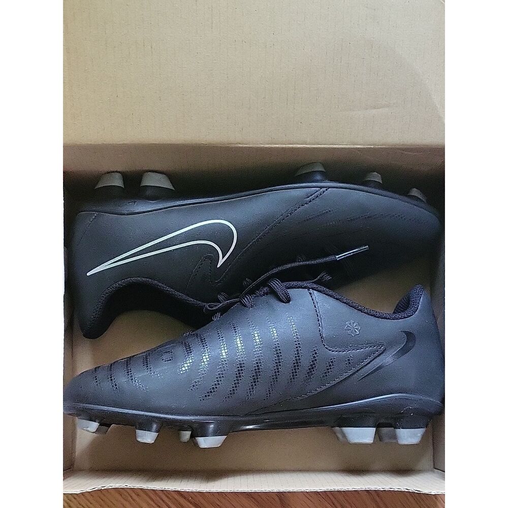 Nike Boys Black Soccer Cleats- JR PHANTOM GX